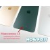 Заднее стекло корпуса iPhone 11 Pro Max