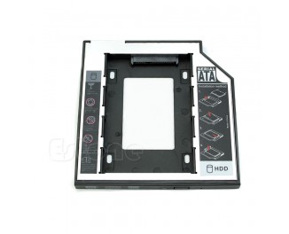 DVD Optibay Caddy 9.5mm SATA для підключення другого HDD DVD Optibay Caddy 9.5mm SATA для підключення другого HDD