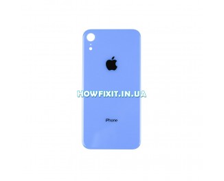 Заднее стекло корпуса iPhone XR Blue