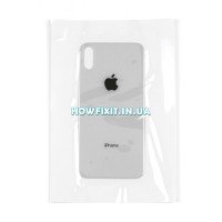 Заднее стекло корпуса iPhone XS Max Silver