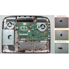 Как разобрать ноутбук Asus ROG G750