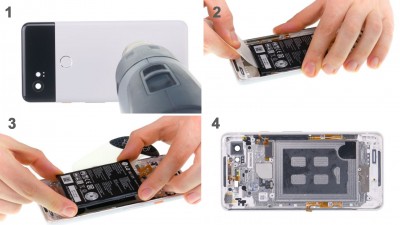 Как заменить батарею Google Pixel 2 XL