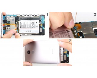 Как заменить заднюю крышку Huawei Mate S Как заменить заднюю крышку Huawei Mate S