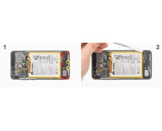 Как заменить динамик Huawei P8 lite (2017)