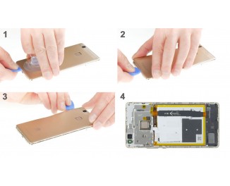 Как заменить заднюю крышку Huawei P9 lite Как заменить заднюю крышку Huawei P9 lite