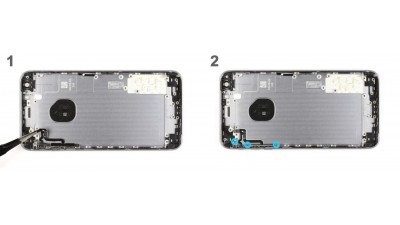 Как заменить кабель регулировки громкости iPhone 6s Plus