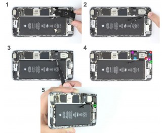 Как заменить динамик iPhone 6s Plus