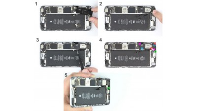 Как заменить динамик iPhone 6s Plus