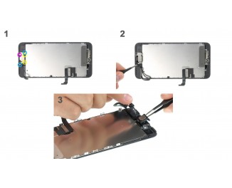 Как заменить слуховой динамик iPhone 7 Plus