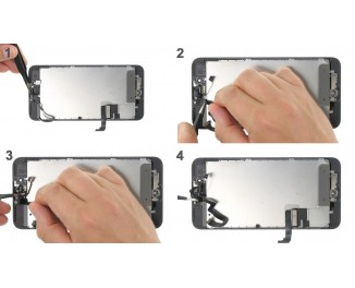 Как заменить кабель фронтальной камеры iPhone 7 Plus Как заменить кабель фронтальной камеры iPhone 7 Plus