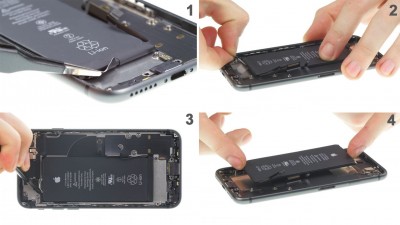 Как заменить батарею iPhone 8