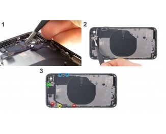 Как заменить кабель регулировки громкостью iPhone 8