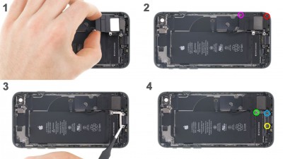 Как заменить динамик iPhone 8