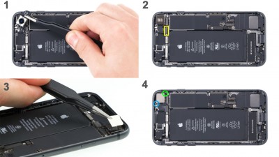 Как заменить основную камеру iPhone 8