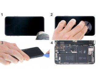 Как полностью разобрать iPhone X и заменить заднюю крышку