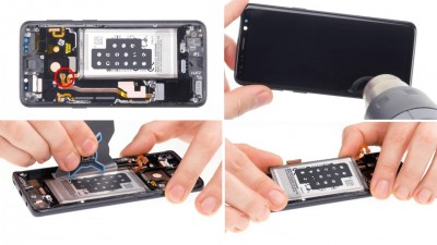 Как заменить батарею Samsung Galaxy S9