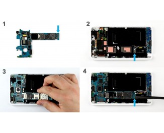 Как заменить материнскую плату Samsung Galaxy Note Edge Как заменить материнскую плату Samsung Galaxy Note Edge