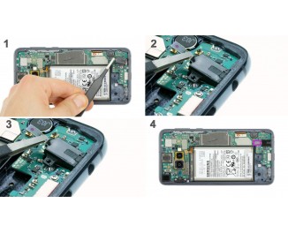 Как заменить аудио разъем Samsung Galaxy S10e