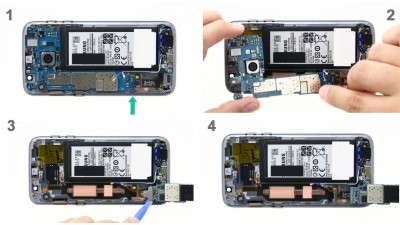 Как заменить материнскую плату Samsung Galaxy S7