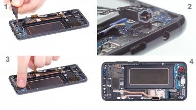 Как заменить аудио разъем Samsung Galaxy S8