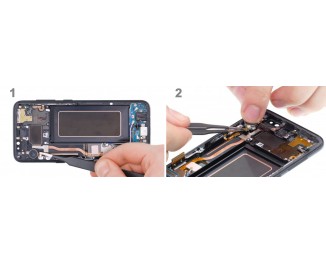 Как заменить вибро мотор Samsung Galaxy S8