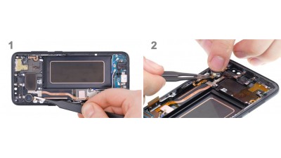 Как заменить вибро мотор Samsung Galaxy S8