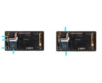 Как заменить дисплей с рамкой Sony Xperia Z2